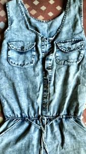 Denim jumpsuit