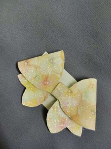 Floral Print Hairbow Clip