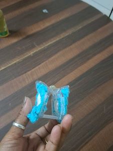 Blue Flower Hair Clip