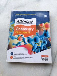 All In One Chemistry CBSE Class 12