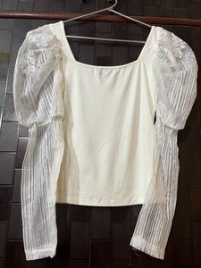 White Short Top