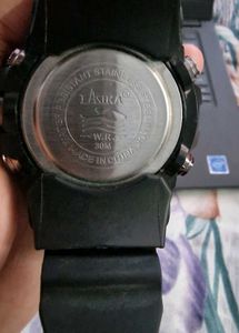 sports Stylish Black Watch