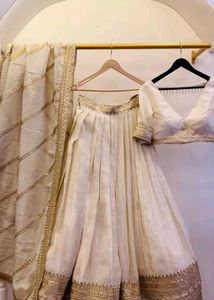 Ivory & Gold Lehenga Set