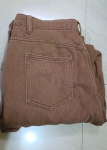 Brown Cargo Pants URBANIC