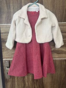 woollen Dress & Jacket Set