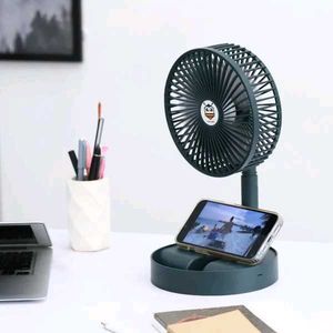 Mini Portable Folding Rechargeable Fan Stand