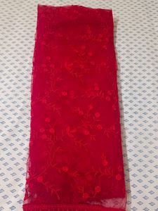 Majestic Red Saree