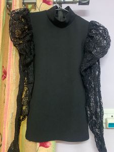 Black Full Sleeve Top