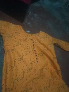Floral Print Kurta