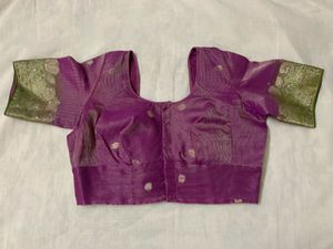 Partywear Saree With Tailormade Blouse
