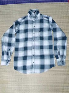 Blue & White Checkered Shirt