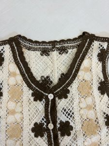 Brown Knitted Top