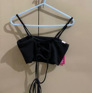 New 2 Piece Set (slit Skirt And Crop Top)