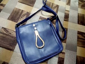 Blue Crossbody Bag