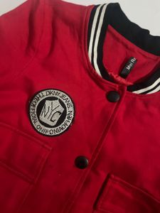 Red Varsity Style Dress