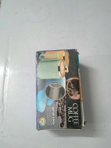100% new insulated steel coffee mug 2 pcs
