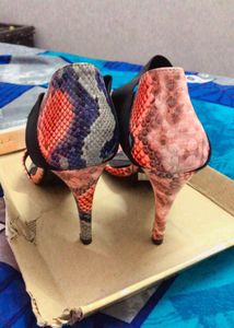 Branded Stylish Heels Animal print