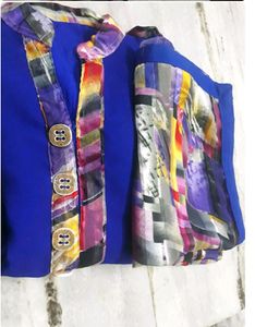 Blue Multi DesiGner Kurti + Dupatta