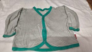 Cute Striped Baby Cardigan