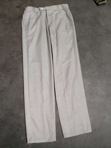 Khaki Straight Leg Pants
