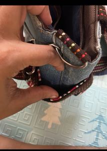 Denim Hand Bag