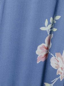 Floral Print Wrap Dress