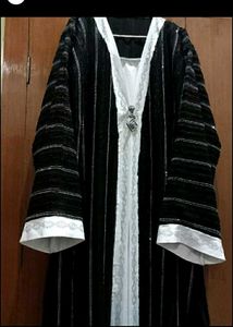 Black And White Burkha