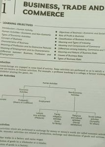 NCERT Class 11 Business Studies Textbook