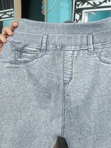 Gray Jeggings like new grey colour legging ❤️