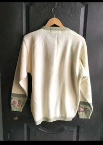 Floral Embroidered Sweater