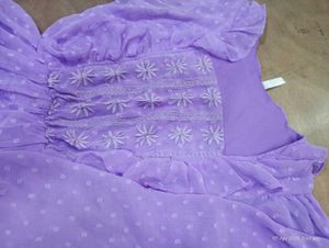 Purple Flare Dress