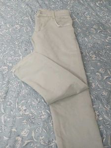 Casual Beige Pants