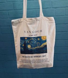 VanGogh Art Tote Bag(vintage/Y2k)