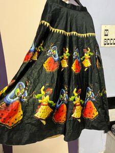 Pintrest Ethnic Printed Skirt
