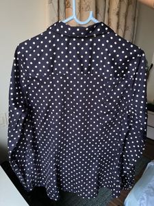 Marks and Spencer’s Polka Dot button down shirt