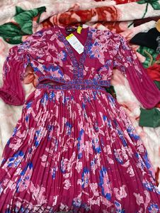 Floral Cutout Midi Dress