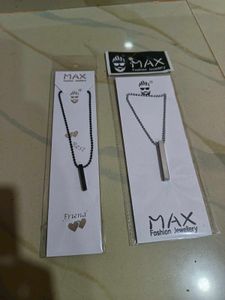 Stunning Dual-Tone Necklace Combo - Elegance