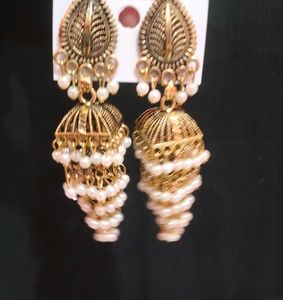 Jhumar earrings available in 3 Colours