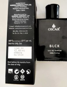 Oscar BLCK EAU DE PARFUM 100ML