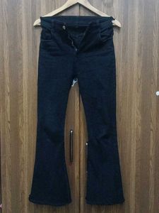 Black Flared Jeans