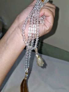 Crystal Beaded Necklace ( Tasbih)