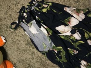 Floral Knot Midi Dress