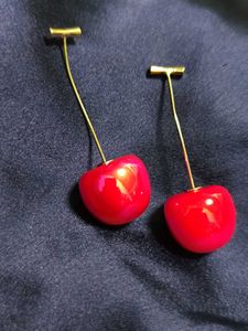 Cherry Drop Earrings