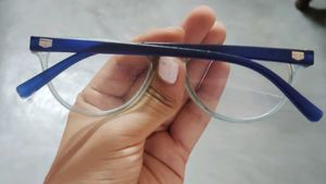 Blue Coloured Glasses Frame