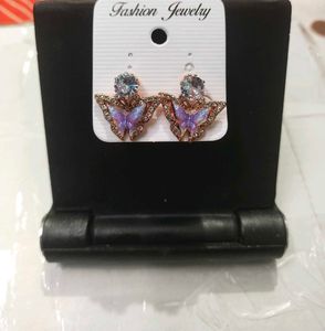 Butterfly Drop Earrings