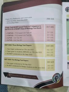 Masterclass in Biology - NEET Prep