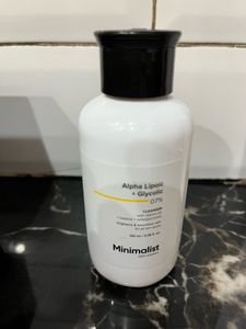 Minimalist Alpha Lipoic Glycolic Cleanser