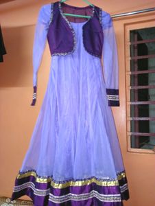 Net Gown Frock  Full Set, xxs