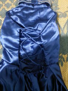 Navy Blue Formal Gown