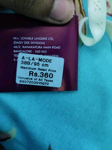 Branded Ladies Bra 38 B Cream Colour